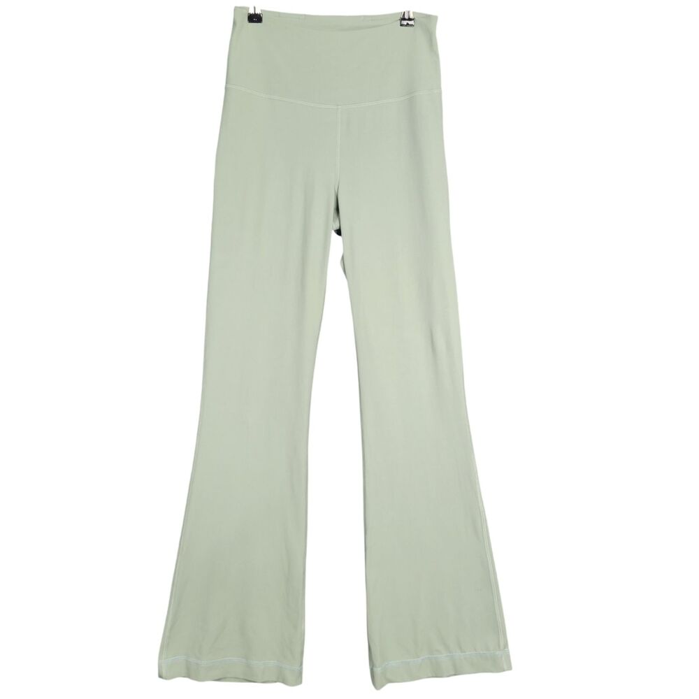 LULULEMON LW5EZ9S Green Groove Nulu High-Rise Flared Pant Yoga Legging SIZE 8